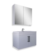 Teta Home Yalova 65 Cm Mdf Banyo Dolabı Seti (Beyaz)