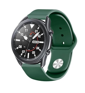 Haylou Solar LS05 Kordon 22mm Kordon Silikon Spor Kordon (Koyu Yeşil)