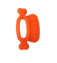 Plastik Eğitim Tutmalı Kemik 18 Cm Yeşil (Turuncu)