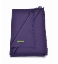 ELEGANSA Şıklığı ve Sıcaklığı Bir Arada Sunan Kaşmir Dokulu Omuz Atkısı - Lüks, Yumuşak ve Trendy! (Koyu Lila)