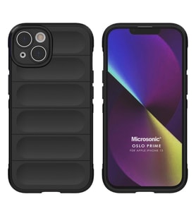 Microsonic Apple iPhone 13 Kılıf Oslo Prime Yeşil (Siyah)