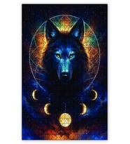 Cakapuzzle Rüya Yakalayıcı Kurt Puzzle Yapboz MDF (Ahşap) (500 Parça)