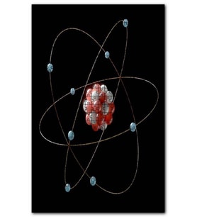 Cakapuzzle Atomic Model Puzzle Yapboz MDF (Ahşap) (255 Parça)