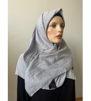 Moda Kaşmir Safir Soft Kadın Eşarp (Gri)