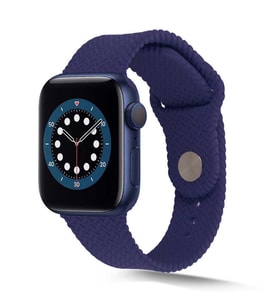 Apple Watch 42mm KRD-37 Silikon Kordon (Lacivert)