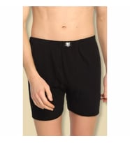 Tutku Erkek Ribana Arjantin Paçalı Boxer 6'lı  0111 (Siyah)