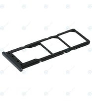 Samsung M12 Sim Tepsisi + SD Kart Yuvası SM-M125F (Siyah)