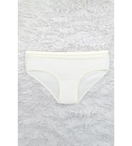 Tutku 834 Kız Çocuk İnce Bel Pınar Slip Külot (Ekru)