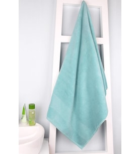 Microcotton %100 Pamuk Outlet 70x140 Ultra Soft Banyo Havlusu (Turkuaz)