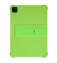 ALLY iPad Air 4 10.9 İnç Standlı Silikon Kılıf (Yeşil)