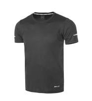 Erkek Nem Emici Hızlı Kuruma Atletik Teknik Performans Spor T-shirt Drıfıt-kısakol (Füme)