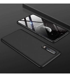 Huawei P30 Kılıf Zore Ays Full Koruma Kılıf (Siyah)