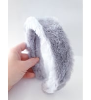 MAGRİB peluş taç (Gri)