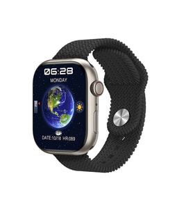 Samsung Galaxy S22 Uyumlu Akıllı Saat Arama Özellikli Smart WATCH 46mm (Siyah-Krem)