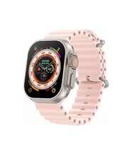 Wacht 8 Ultra Apple iPhone Uyumlu Nfc Özellikli Bt Konuşma Özellikli Akıllı Saat (Pembe)