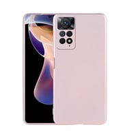 Xiaomi Redmi Note 11 Pro 5G Kılıf Soft Mat Premier Case Kapak (Rose)