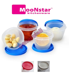 Moonstar Mıcro Gıda Saklama Kabı 4x175 ML MIC-410