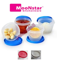 Moonstar Mıcro Gıda Saklama Kabı 4x175 ML MIC-410