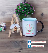 8 Mart Dünya Kadınlar Günü Hediyesi Kupa Bardak Beyaz ve Fotoğraflı Ahşap Anahtarlık Hediye (Model 9)