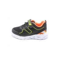 Pepino 1623 Unisex Çocuk Spor Ayakkabı (Siyah-Turuncu) (Siyah - Turuncu)