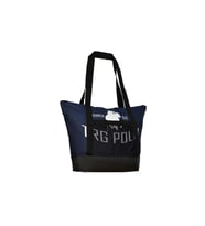 TRG POLO Fileli Kadın Plaj Çantası (Lacivert)