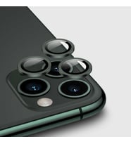 Apple iPhone 12 Pro CL-01 Lüx ​​​​Kamera Lens Koruyucu (Koyu Yeşil)