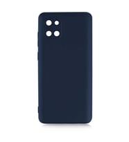 Samsung Galaxy Note 10 Lite Kılıf Özel Orijinal Lansman Serisi, İçi Kadife, Pürüzsüz Yumuşak ve Mat TPU Silikon (Siyah)
