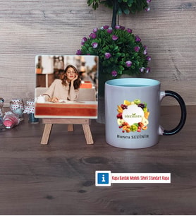 Diyetisyen Fotoğraflı Dekoratif Taş, Kupa Bardak Beyaz Hediye (Model 9)