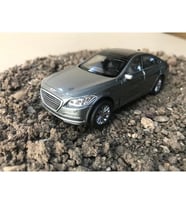 HYUNDAİ Çekbırak Metal Model Araba(ÖZEL PLAKALI) (Gri)