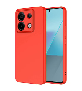 Vendas Xiaomi Redmi Note 13 Pro 5G Kılıf Zore Mara Lansman Kapak (Kırmızı)