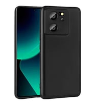 Xiaomi Mi 13T Kılıf Kamera Çıkıntılı Soft Silikon (Siyah)