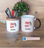 Zabıt Katibi Kalemlik, Kupa Bardak T Kişiye Özel Hediye (Model 3)