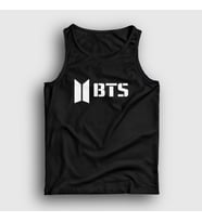 Presmono Unisex Sarı Logo Bts Atlet 22268tt (Siyah)