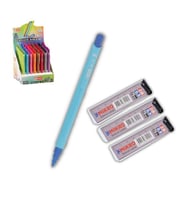 0.9 mm Uçlu Kalem ve 0,9 mm Ucu 3 Adet Mikro Mp-330 Versatil Kalem Seti 1 Paket (Mavi)