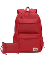 Smart Bags Sırt Çantası Okul Boyu Kalem Kutusu Hediyeli 3154 (Vişne)