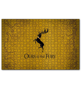 Cakapuzzle Game of Thrones Baratheons  Puzzle Yapboz MDF (Ahşap) (1000 Parça)