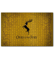 Cakapuzzle Game of Thrones Baratheons  Puzzle Yapboz MDF (Ahşap) (1000 Parça)