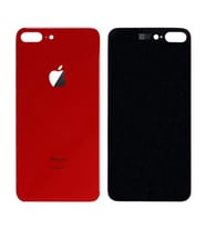 iPhone 8 Plus Arka Kapak Batarya Kapağı Yüksek Kalite (Kırmızı)