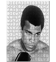 Cakapuzzle Muhammed Ali Khaliah Portre Puzzle Yapboz MDF (Ahşap) (1000 Parça)