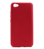 Xiaomi Redmi Note 5A Kılıf Soft Mat Premier Case (Kırmızı)