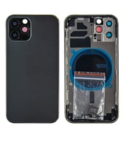 Apple iPhone 12 Pro Max İle Uyumlu Boş Kasa (Siyah)