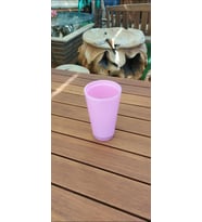 Urladan Garden Açık Pembe Büyük Cam Vazo (Açık Pembe)