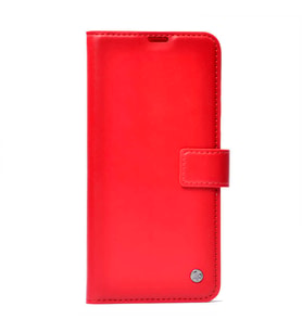 Xiaomi Redmi Note 11 Pro 5G Kılıf Kar Deluxe Kartvizitli Kılıf (Kırmızı)