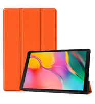 Apple iPad 10.2 smart Cover Standlı 1-1 Kılıf (Turuncu)