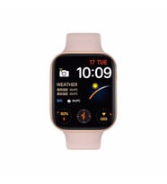 Pazariz Akıllı Saat 99 Smartwatch  Türkçe Menü  Arama Cevaplama Kablosuz Şarj (Rose)
