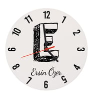 Kendin Tasarla Ahşap Duvar Saati (Model 2)