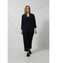 Büyük Beden Blazer Ceket (Lacivert)