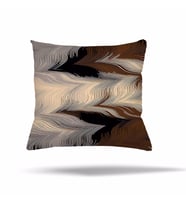 Çiçek Ağaç Kilim Etnik Desen Gizli Fermuarlı Yastık Kılıfı Kırlent Kılıfı Koltuk Yastık Kılıfı  (KAHVE-VIZON)