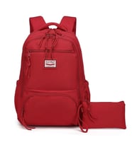 Smart Bags Sırt Çantası Okul Boyu Kalem Kutusu Hediyeli 3196 (Vişne)