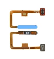Xiaomi Mi 11 Lite Uyumlu Parmak İzi Okuyucu Flex M2101K9AG M2101K9AI (Mavi)